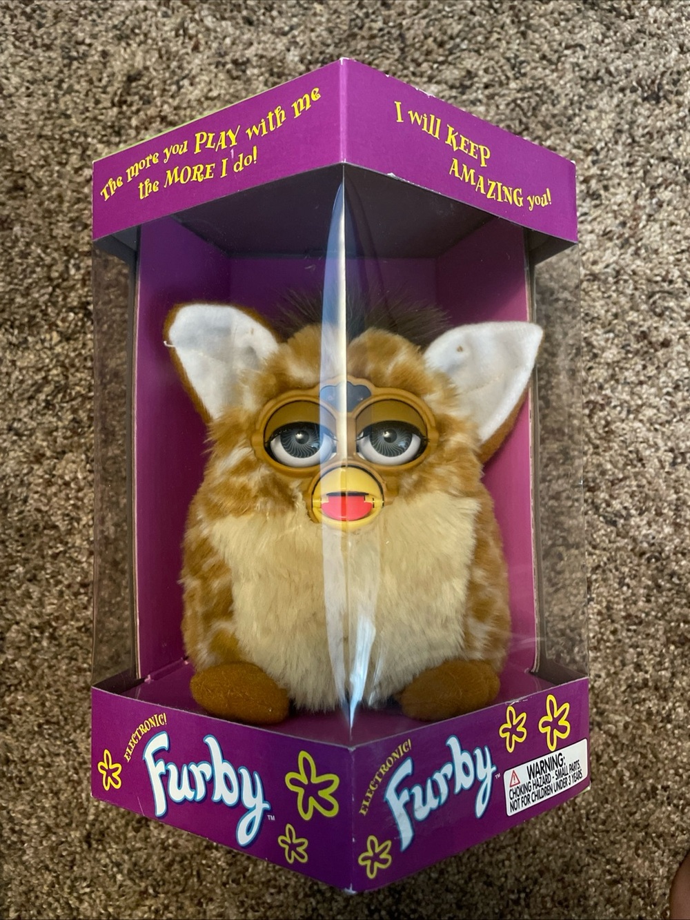 Furby 1998 Giraffe NIB
